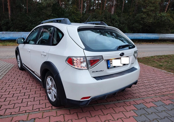 Subaru Impreza cena 14999 przebieg: 274589, rok produkcji 2010 z Września małe 67